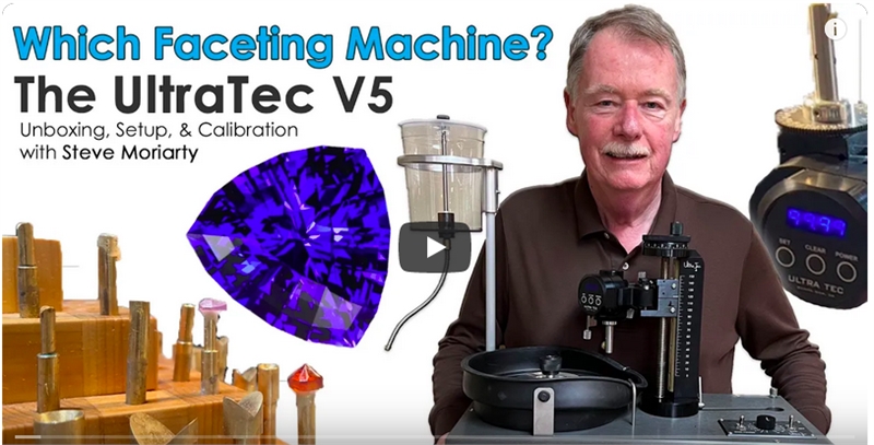 Gemstone Faceting Machines: Ultra Tec V5 Unboxing & Setup